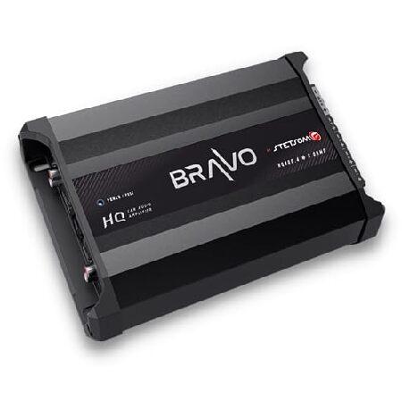 Stetsom Bravo HQ 800.4 マルチチャンネル カーオーディオ デジタルアンプ - ...