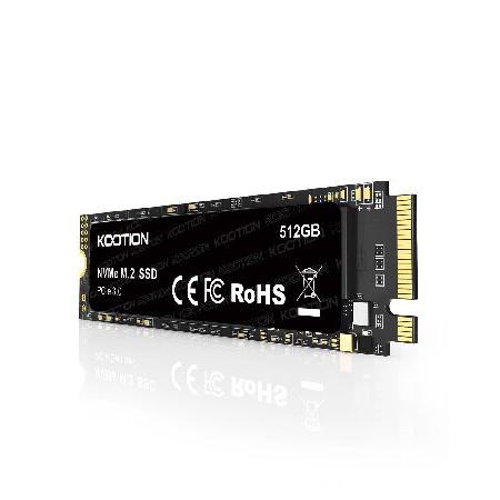 【並行輸入品】 KOOTION 512GB SSD NVMe M.2 内蔵ソリッドステートドライブ ...