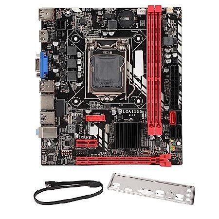 B75M LGA 1155 DDR3 PCマザーボード DDR3メモリスロット2個 100M ネット...