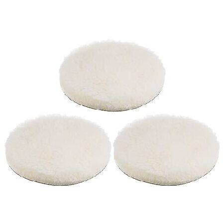 【並行輸入品】 HARFINGTON 3pcs Wool Buffing Pads, 7 inch ...