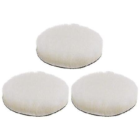 【並行輸入品】 HARFINGTON 3pcs Wool Buffing Pads, 4 inch ...