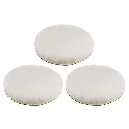 【並行輸入品】 HARFINGTON 3pcs Wool Buffing Pads, 6 inch ...