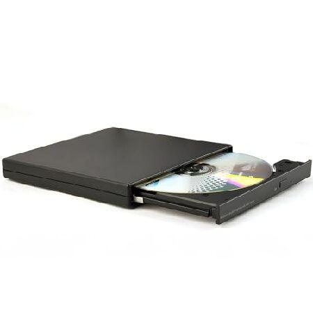 【並行輸入品】 ノートパソコン用外付けCD/DVDドライブ、USB SilmポータブルCDバーナー+...