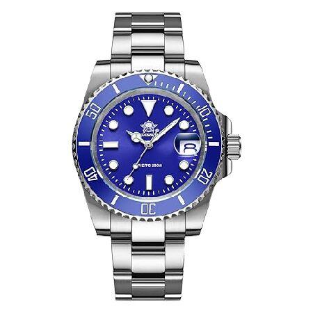 【並行輸入品】 ADDIESDIVE クォーツダイビングウォッチ メンズ ダイバー 200 M ブル...