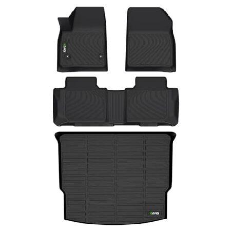 【並行輸入品】 HAFIDI(R) Floor Mats ＆ Cargo Liner Set Fit...