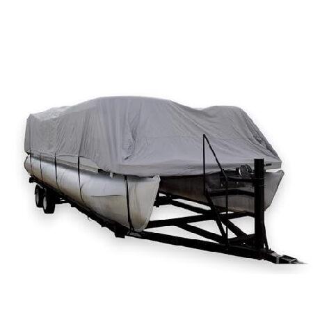 VORTEX Direct (Grey) Boat Cover for Manitou Pontoo...