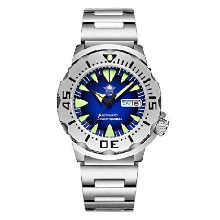 【並行輸入品】 ADDIESDIVE Men's Dive Watch Steel Bezel Si...