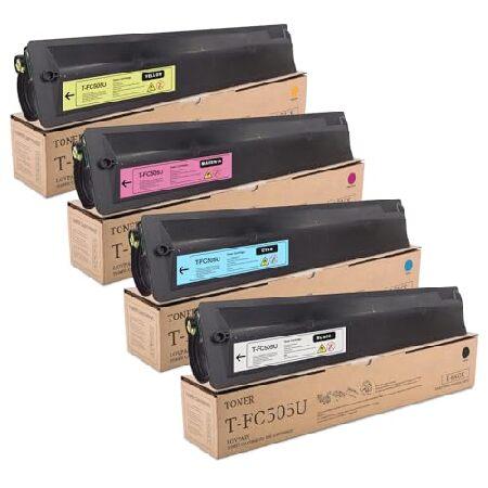 【並行輸入品】 T-FC505U 大容量トナーカートリッジ (4パック、1BK/1C/1M/1Y) ...