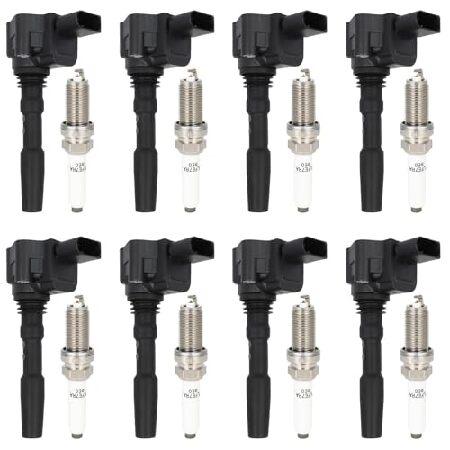 【並行輸入品】 ECCPP 8 ignition coils with 8 iridium Spar...