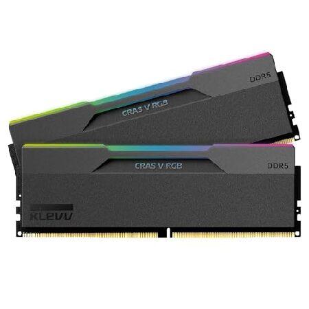 【並行輸入品】 KLEVV CRAS V RGB DDR5 32GB (2x16GB) 6400MH...