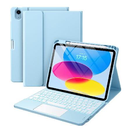 【並行輸入品】 Harvopu iPad 10th Generation Case with Key...