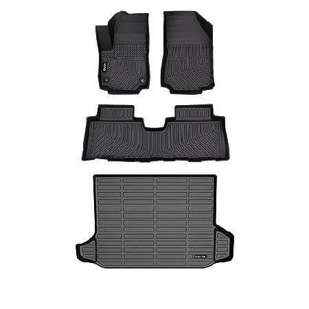 【並行輸入品】 HAFIDI Automotive Floor Mats ＆ Cargo Liner...