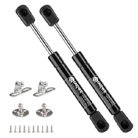 【並行輸入品】 IAQWE 10インチ 18ポンド/80N ガスストラット ガスショック リフトサポ...