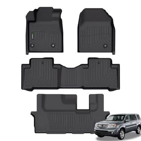 【並行輸入品】 ANBINGO(R)Floor Mats Fit for Pilot 2009-20...