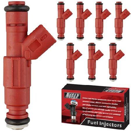 【並行輸入品】 MACAX Set of 8 Fuel Injectors 0280155934 R...