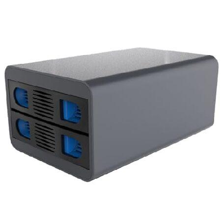 【並行輸入品】 IO Crest 2ベイツールレストレイ ホットスワッパベ 2.5インチ 3.5イン...