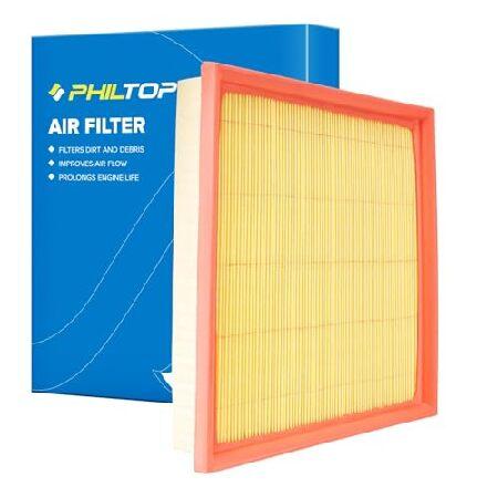 【並行輸入品】 PHILTOP エンジンエアフィルター、EAF217 (CA10170) 交換用 A...