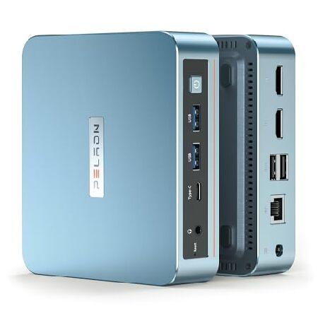 PELADN WI-6 Pro Mini PC 16GB RAM 512GB M.2 SSD, In...