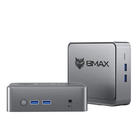 Bmax B3 ミニPC 4コア N5095 8GB RAM/256GB SSD 4K デュアルスク...