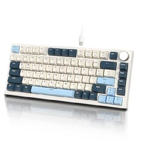 【並行輸入品】 ATTACK SHARK K85 ラピッドトリガー 75% 有線メカニカルゲーミング...