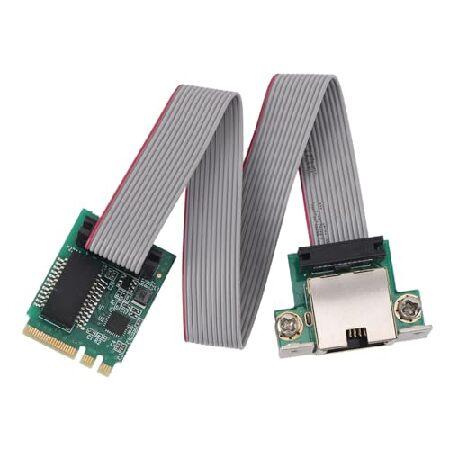 【並行輸入品】 Yanmis PCIe ネットワークカード 2.5G M.2 RJ45ポート LAN...
