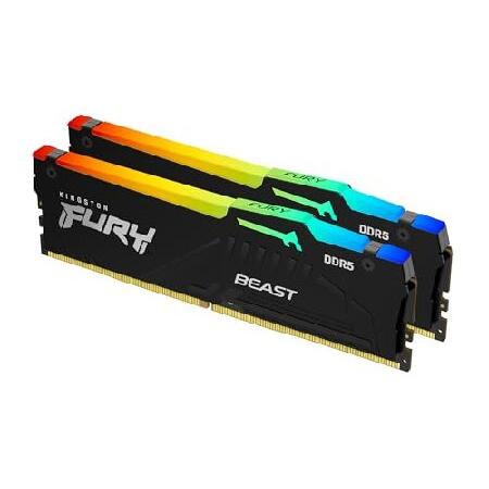 【並行輸入品】 Kingston FURY Beast Black RGB EXPO 64GB 60...