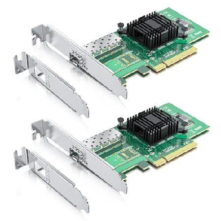 【並行輸入品】 10Gtek 10Gb PCI-E NIC Network Card, Single...