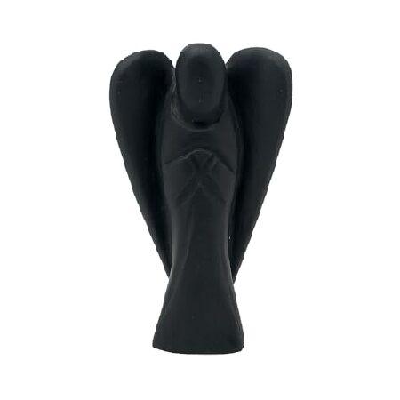 【並行輸入品】 ANAYA AGATE Shungite Angel Statue 2" Certi...