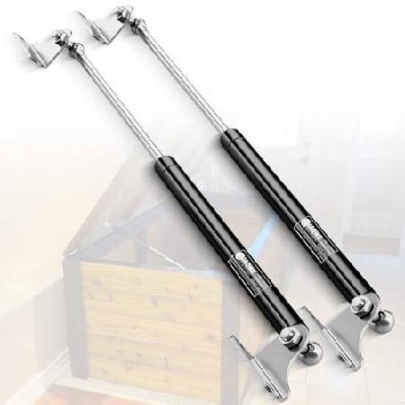 【並行輸入品】 IAQWE 25インチ 80ポンド/356N ガスストラット スプリング ショック ...