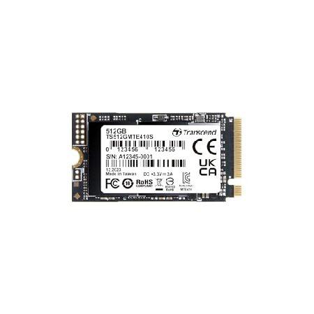【並行輸入品】 トランセンド M.2 NVMe SSD 512GB 2242 PCIe Gen4×4...