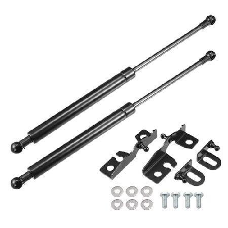 【並行輸入品】 X AUTOHAUX 2 Pcs Front Hood Lift Supports ...