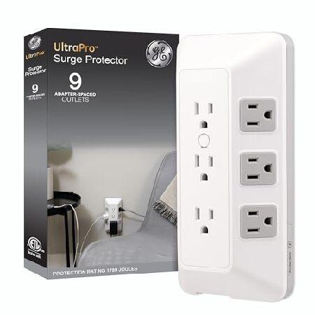 【並行輸入品】 GE 9-Outlet Surge Tap, Outlet Extender, Wa...