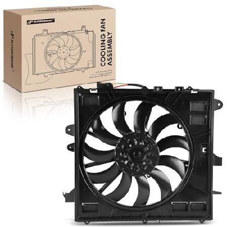 【並行輸入品】 A-Premium エンジン ラジエーター冷却ファンアセンブリ ブラシレスモーター付...