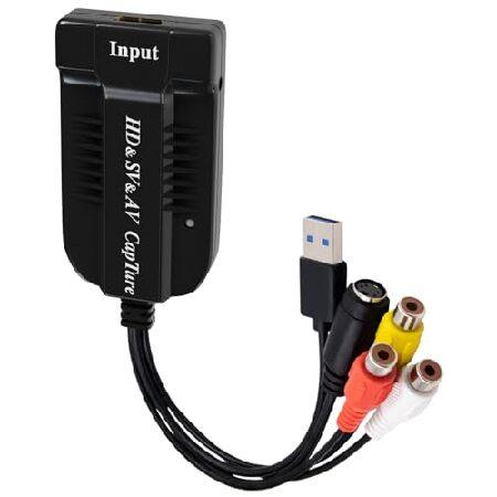 【並行輸入品】 Wiistar USB Video Capture Card HDMI/AV/RCA...