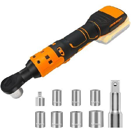 【並行輸入品】 3/8" Cordless Ratchet Wrench Compatible wi...