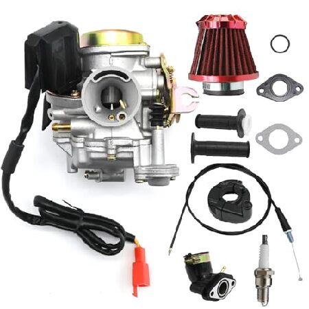 【並行輸入品】 JUUDDENPARTS GY6 50CC キャブレター交換用 4ストローク原付エン...