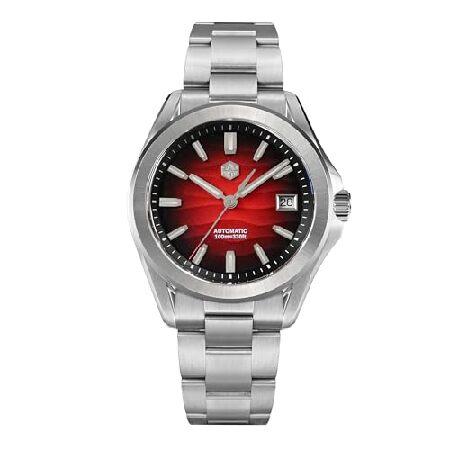 【並行輸入品】 San Martin Men Watch SN0129GC, 39 mm Deser...