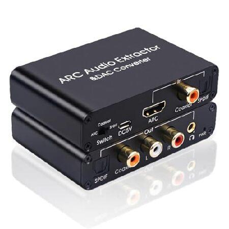 【並行輸入品】 HDMI ARC Audio Extractor, AMANKA DAC Conve...