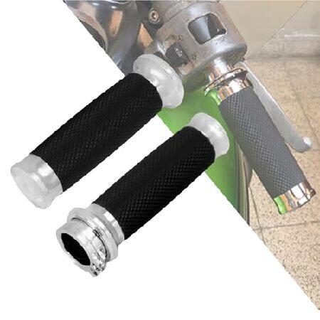 【並行輸入品】 HDBUBALUS ハンドルバーグリップ 1インチ 25mm ハンドルバー ユニバー...