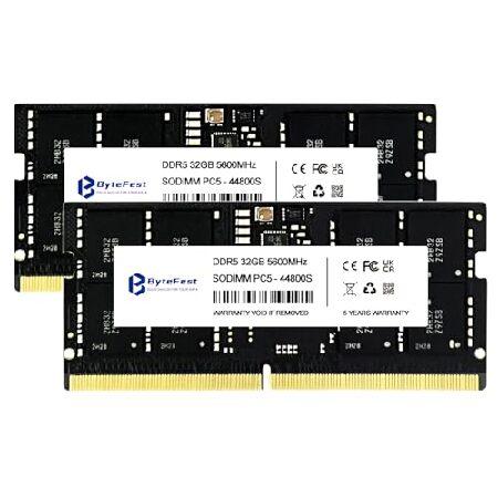 【並行輸入品】 ByteFest DDR5 RAM 64GB (2x32GB) 5600MHz PC...