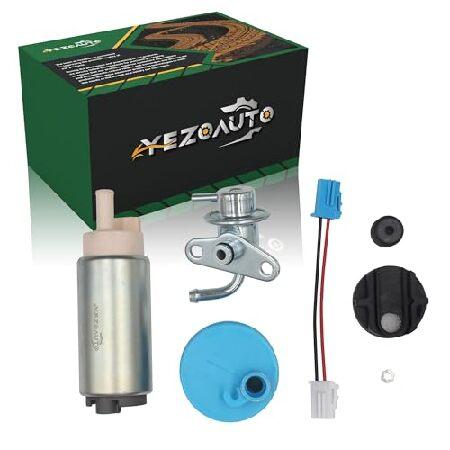 【並行輸入品】 Yezoauto 燃料ポンプ 圧力レギュレーターとストレーナー付き ヤマハ船外機 F...