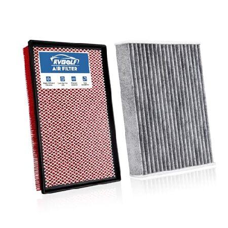 【並行輸入品】 RVgolf エンジン+キャビンエアフィルター RAM 1500 2016-2018...