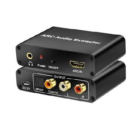 【並行輸入品】 192KHz HDMI ARC Adapter, HDMI ARC Audio Ex...