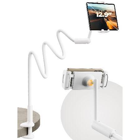 【並行輸入品】 SAIJI Gooseneck Tablet Holder for Bed, One...