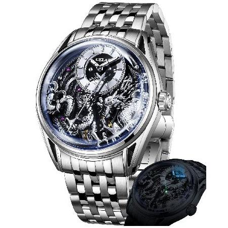 【並行輸入品】 OUPINKE Watch for Men Automatic Wristwatch...