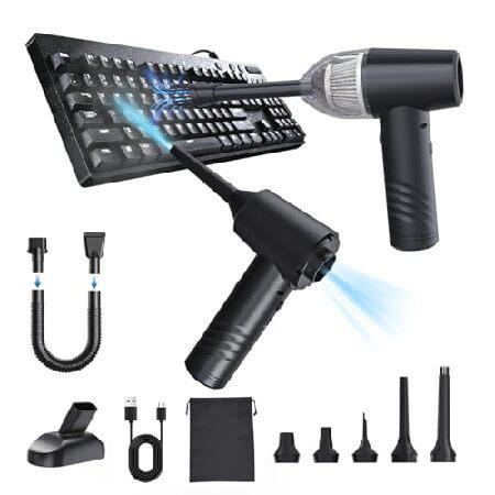 【並行輸入品】 OGMAPLE Electric Compressed Air Duster Car...