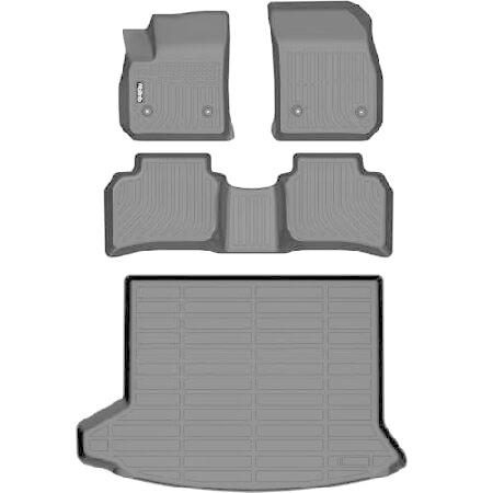 【並行輸入品】 Wailtnb-Floor Mats ＆ Cargo Mat Custom for ...