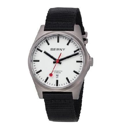 【並行輸入品】 BERNY Automatic Titanium Watch for Men 10A...