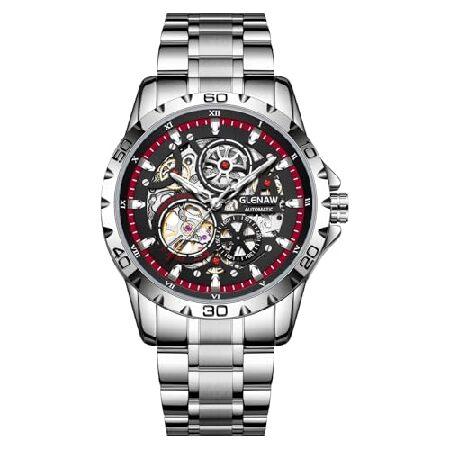 【並行輸入品】 GLENAW Skeleton Automatic Watches for Men ...