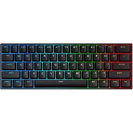 【並行輸入品】 Hyekit x MCHOSE ACE 60 PRO 60%有線磁気スイッチ メカニ...